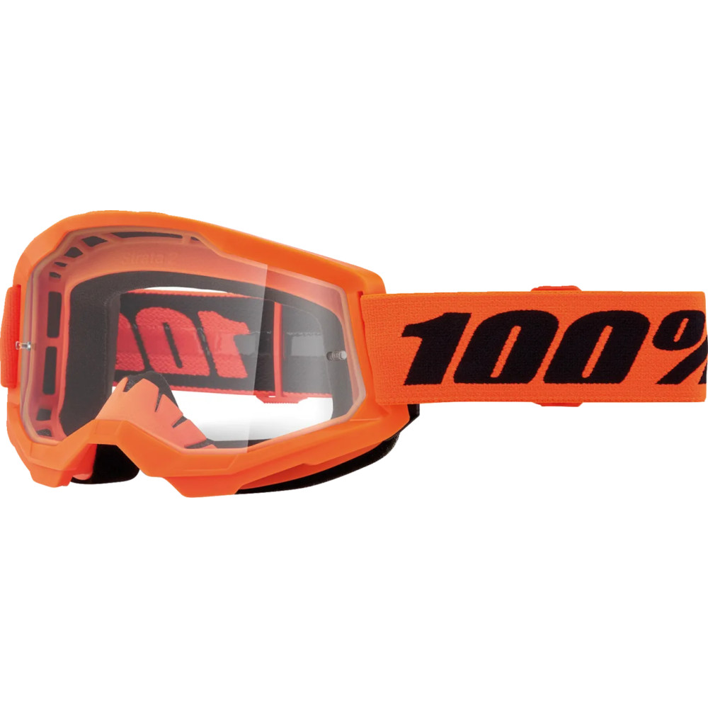Youth Strata 2 Goggle — One Size, Orange, Matte