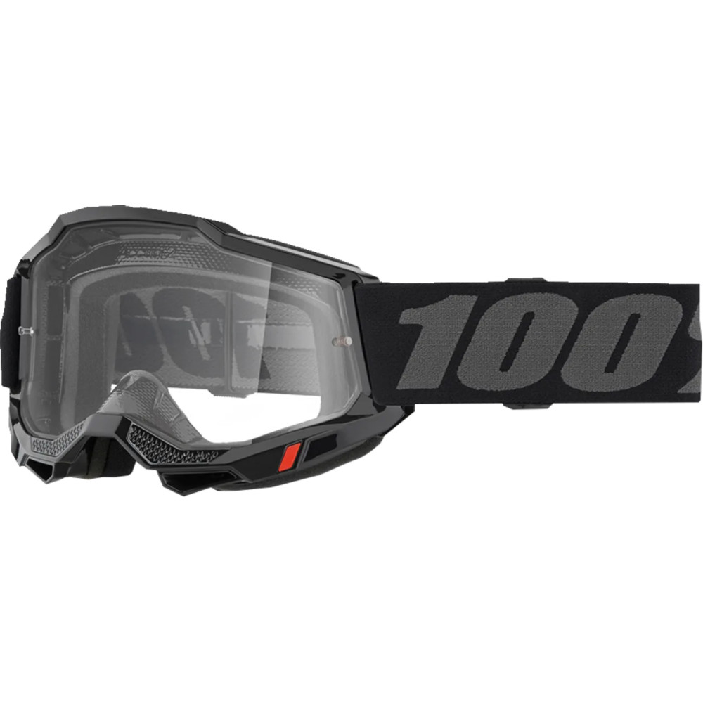 Accuri 2 OTG Goggle — One Size, Black, Clear lens