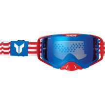 Activate Goggle — One Size, Mirrored lens, Blue, Red, White