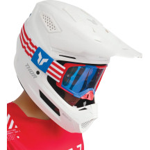 Activate Goggle — One Size, Mirrored lens, Blue, Red, White