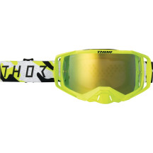 Activate Goggle — Fluorescent Yellow, Mirrored lens