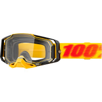Armega Goggle — One Size, Black/Orange, Clear Lens