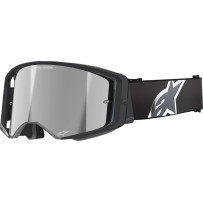 Gafas Supertech Corp — Talla única, Negro/Gris, Lente espejo plateada, Compatible con Roll-Off