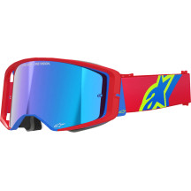 Supertech Corp Goggle — One Size, Blue, Red