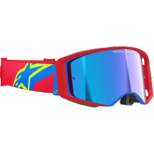 Supertech Corp Goggle — One Size, Blue, Red