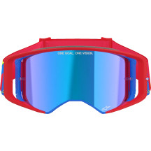 Supertech Corp Goggle — One Size, Blue, Red