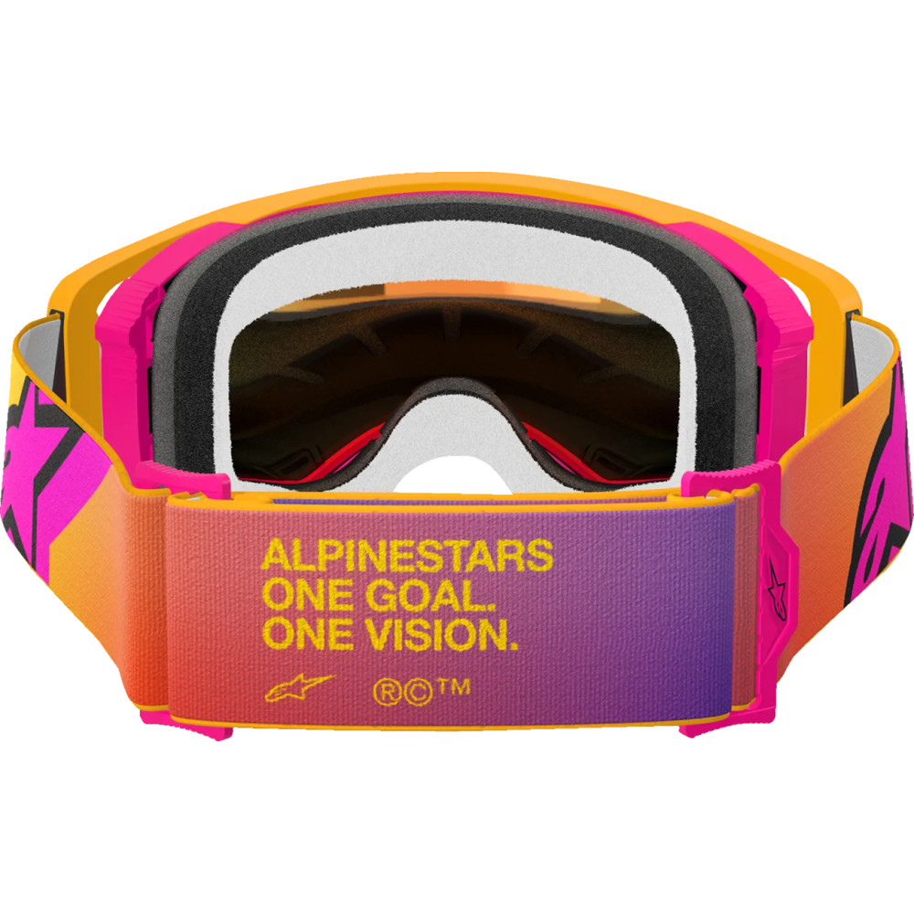 Supertech Corp Goggle — One Size, Pink, Fluo Yellow