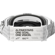 Vision 8 Corp Goggle — One Size, Silver mirrored lens, Roll-off compatible
