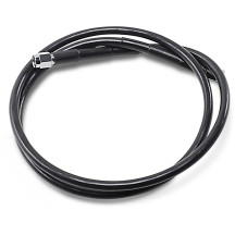 Universal Brake Line — 109 cm (43"), Front/Rear, Black