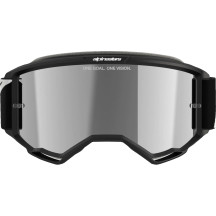 Vision 5 Corp Goggle — One Size, Black, Mirror Lens