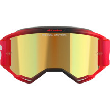 Gafas Vision 5 Blaze — Talla única, Rojo, Lente dorada espejada