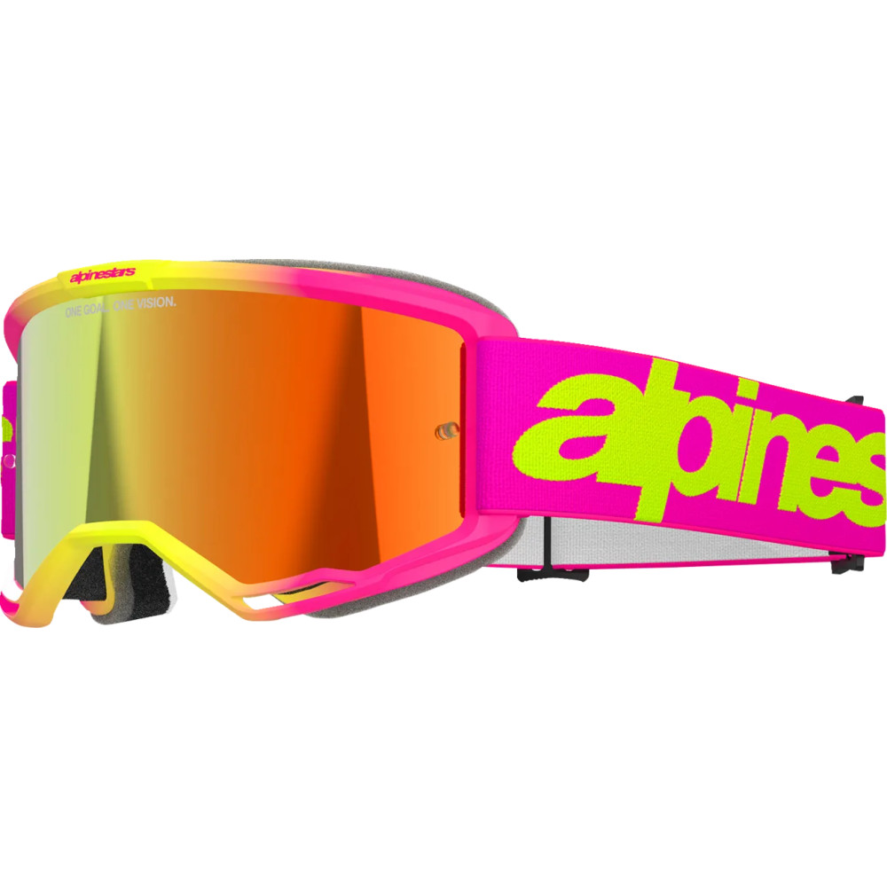 Gafas Vision 5 Wordmark — Talla única, Rosa, Amarillo fluorescente