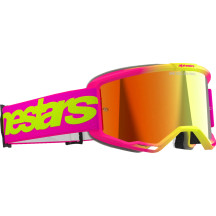 Gafas Vision 5 Wordmark — Talla única, Rosa, Amarillo fluorescente