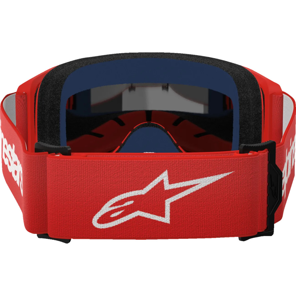 Gafas Vision 3 Wordmark — Rojo, lente espejo plateado