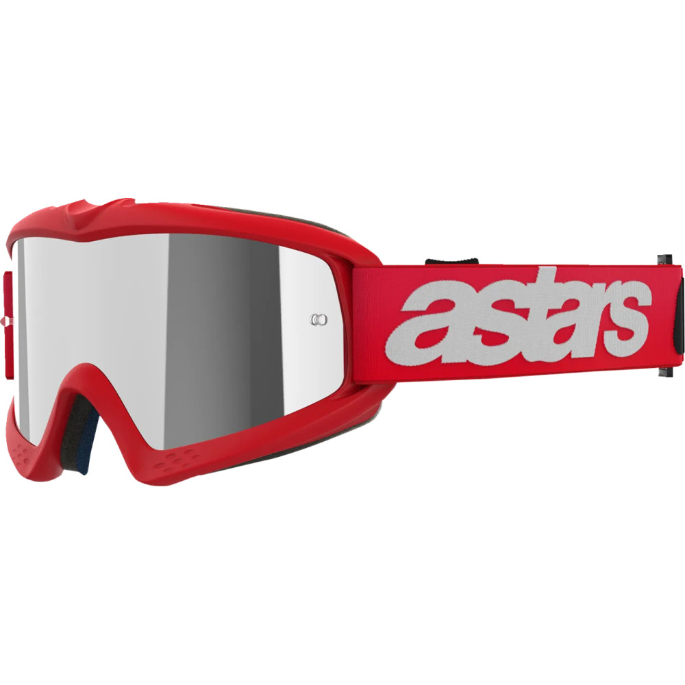 Youth Vision Blaze Goggle — Red, Mirrored Silver Lens