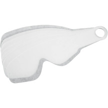 Réplicas de Tear-Offs — transparente, paquete de 20, compatible con O