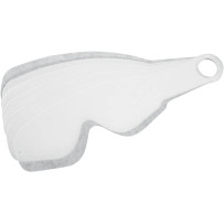 Réplicas de Tear-Offs — transparente, paquete de 20, compatible con O