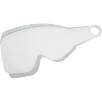 Tear-Offs réplica — paquete de 50, compatible con O, transparente