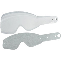 Tear-Offs réplica — Paquete de 50, transparente
