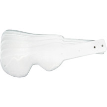 Tear-offs réplica — Transparente, para High Voltage, paquete de 20