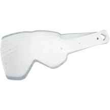 Tear-Offs Réplica — Paquete de 50, Transparente