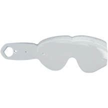 Tear-Offs réplica — paquete de 20, transparente