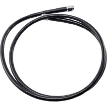 Universal Brake Line — 47" length, front/rear, black