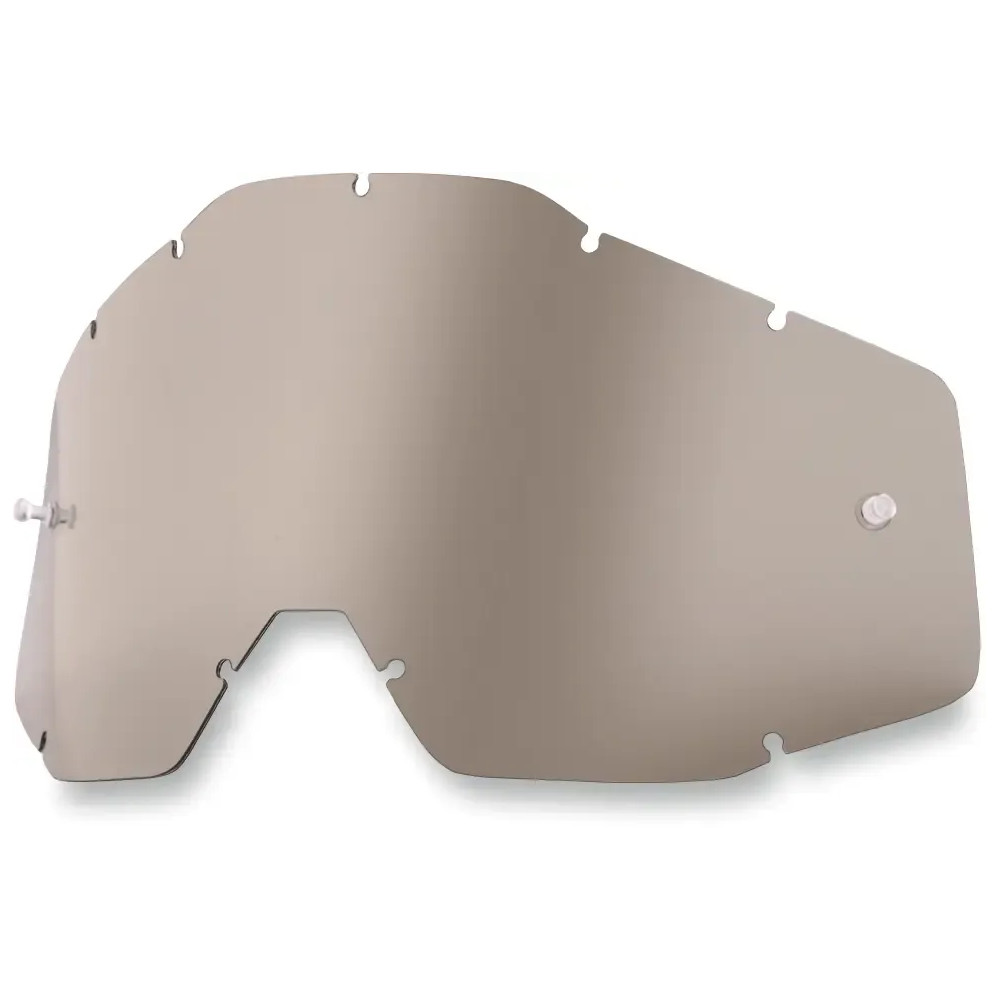 Accuri/Strata/Racecraft Goggle Lens — Smoke, Adult
