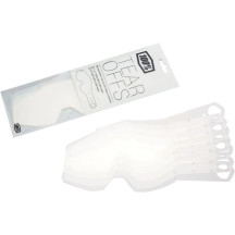 Racecraft/Accuri/Strata Goggle Tear-Offs — Clear, Laminated