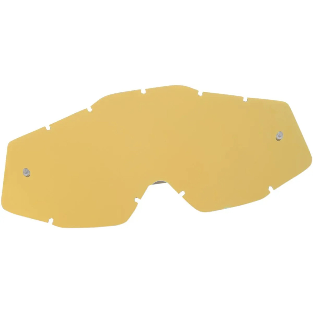 Accuri/Strata Junior Goggle Lens — Youth fit, fits Accuri Junior & Strata Junior, Gold Mirror