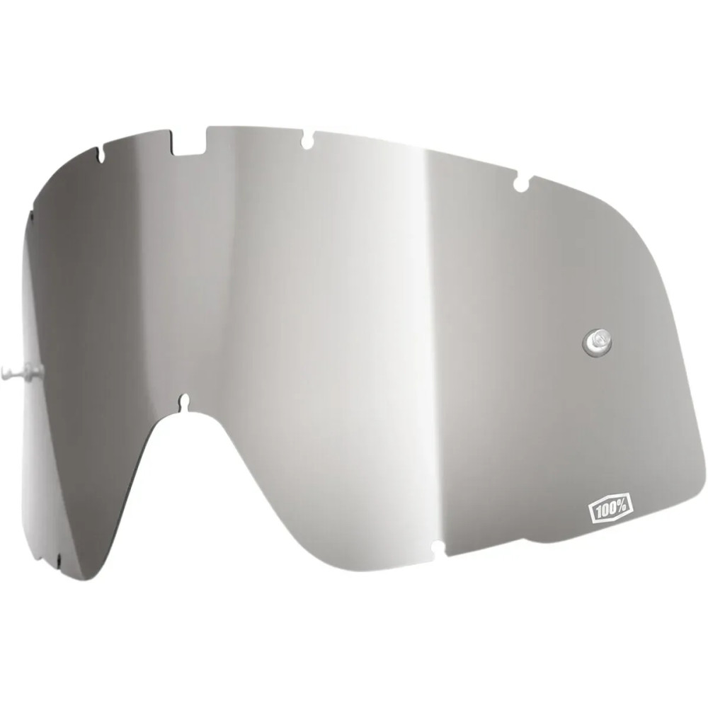 Barstow Classic/Legend Goggle Lens — Fits Barstow, Mirror Silver, Adult