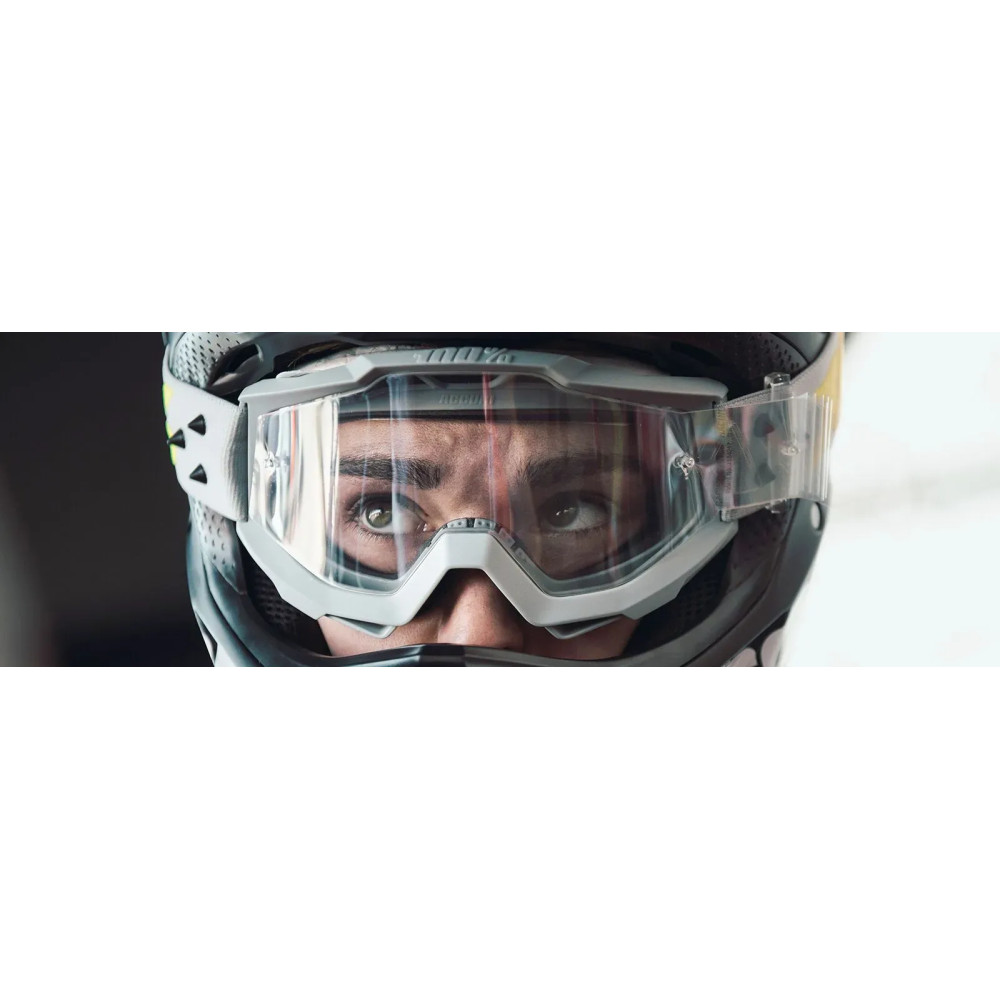 Racecraft/Accuri/Strata Goggle Tear-Offs — 50-pack, Clear