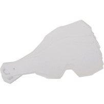 Réplicas Tear-Offs — Paquete de 50, Transparente, Compatible con Accuri, Racecraft, Strata