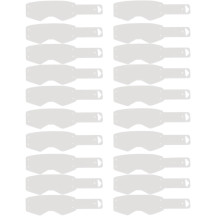Replica Tear-Offs — Paquete de 20, Transparente