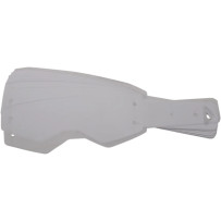Réplica Tear-Offs — Paquete de 50, transparente