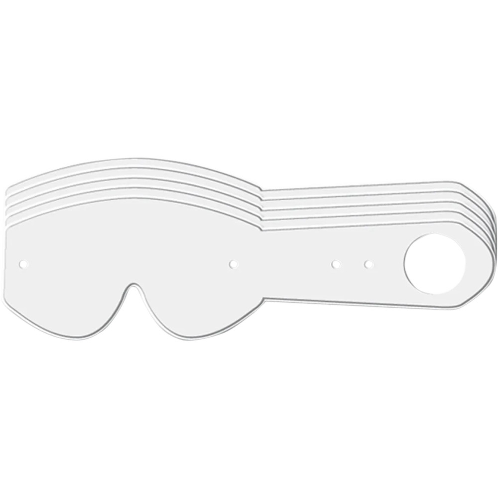 Vista Goggle Tear-Offs — 10-pack, Clear