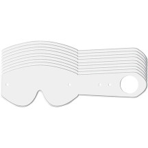 Vista Goggle Tear-Offs — 25 pack, clear