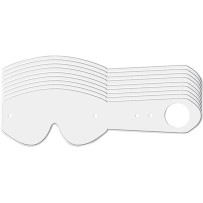 Vista Goggle Tear-Offs — 25 pack, clear