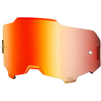 Armega Goggle Injected Lens — Red Mirror, Fits Armega and ARmatic, Adult