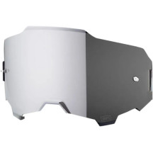 Armega Goggle Injected Lens — 2 mm, Fits ARmatic, Silver Mirror