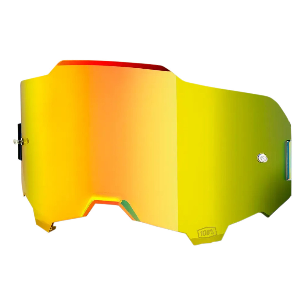 Armega Goggle Injected Lens — Fits Armega, ARmatic, Adult, Gold Mirror