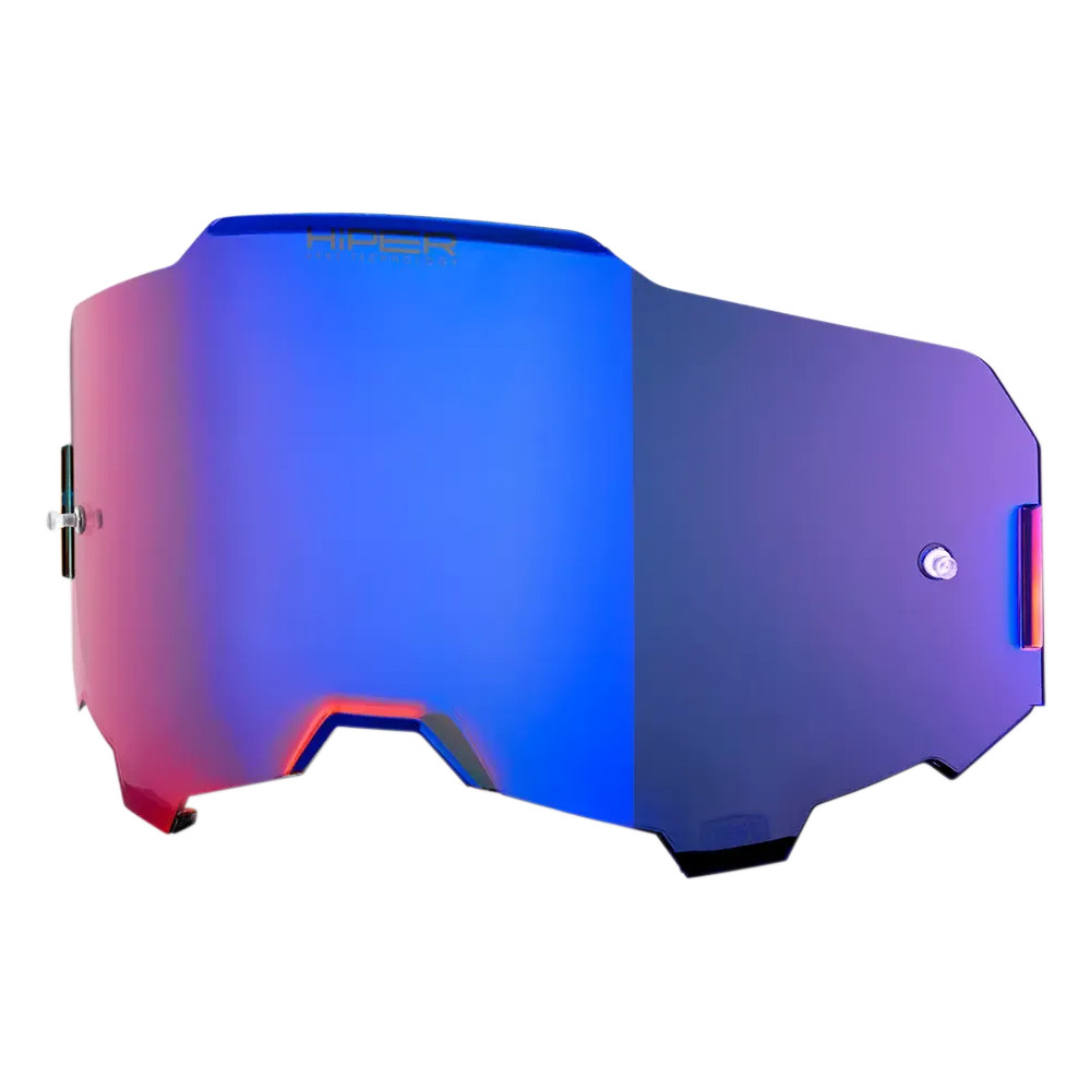 Armega Goggle Injected Lens — Fits Armega, ARmatic, blue mirror