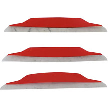 Accuri 2/Racecraft 2/Strata 2 Forecast Goggle Mud Flaps — Accuri 2, Racecraft 2, Strata 2 Forecast, Red