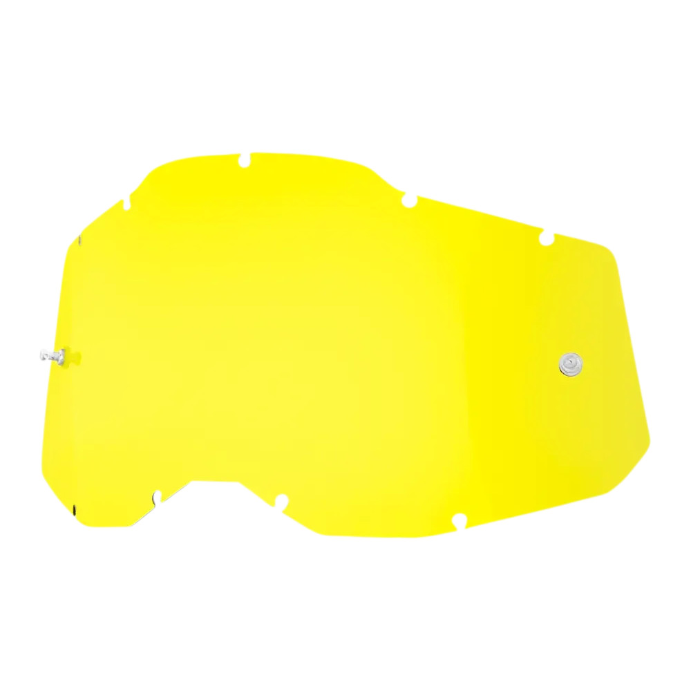 Accuri 2/Racecraft 2/Strata 2 Goggle Lens — Fits Accuri 2, Racecraft 2, Strata 2, Yellow