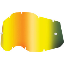 Accuri 2/Racecraft 2/Strata 2 Goggle Lens — Gold mirror
