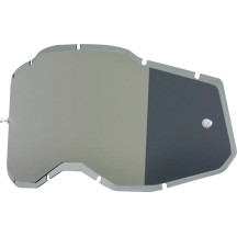 Accuri 2/Racecraft 2/Strata 2 Goggle Injected Lens — Silver Mirror, Fits Accuri 2/Strata 2/Racecraft 2
