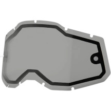 Accuri 2/Racecraft 2/Strata 2 Goggle Dual Pane Vented Lens — Dual lens, Adult fit