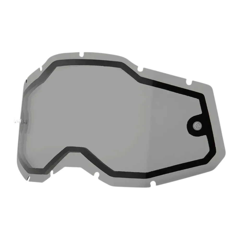 Accuri 2/Racecraft 2/Strata 2 Goggle Dual Pane Vented Lens — Dual lens, Adult fit