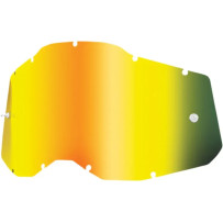 Accuri 2/Strata 2 Junior Goggle Lens — Fits Accuri 2 Junior, Strata 2 Junior, Gold Mirror