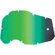 Accuri 2/Strata 2 Junior Goggle Lens — Fits Accuri 2 Junior and Strata 2 Junior, Mirror Green